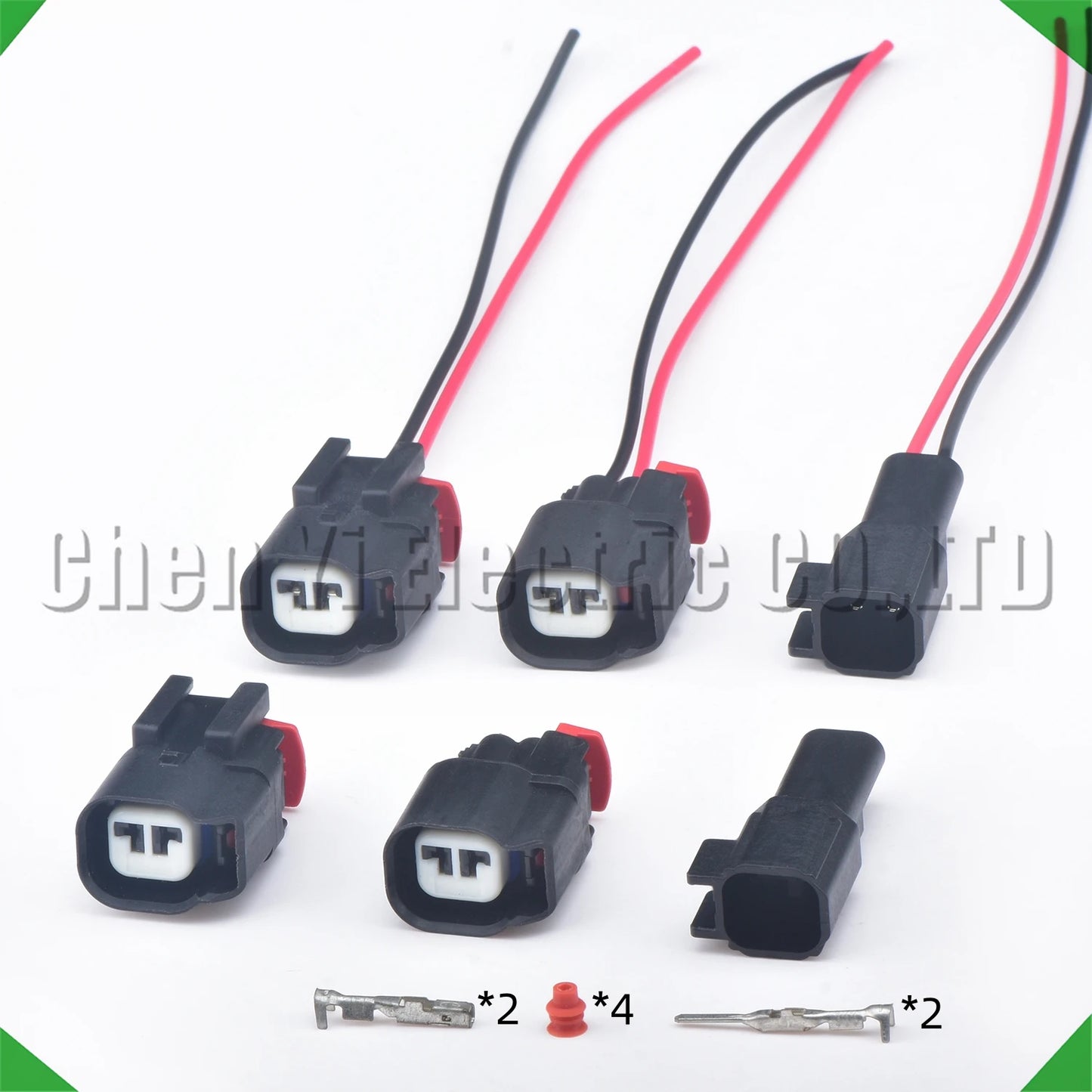 2 Pin Fuel Injector ABS Sensor Connector 34062-0033 34062-0023 for Ford Jeep