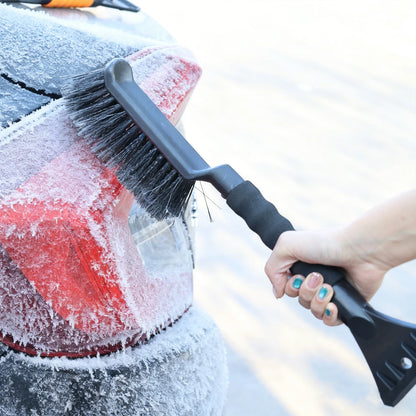 Ice Scrapers for Car Windshield 2 in 1 Snow Scraper and Brush Ergonomic Foam Grip Snow Cleaner for Car Window Ice Scraper 43cm