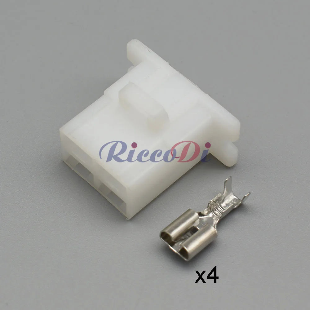 3 Pin 6.3mm Intake Pressure Sensor Connector 6120-2043 DJ70413-6.3-11/21 Male Female Automotive
