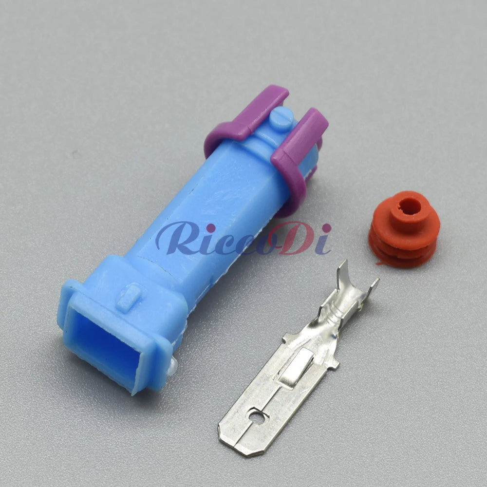 Circular Automotive Air Conditioning Cable Plug Connector Socket Compatible with VW 813972925 / 813972924