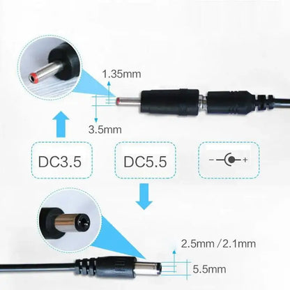 DC 5V To 9V 12V USB Step-up Converter Cable + 3.5x1.35mm Connecter USB Boost Converter For Power Supply/Charger/Power Converter