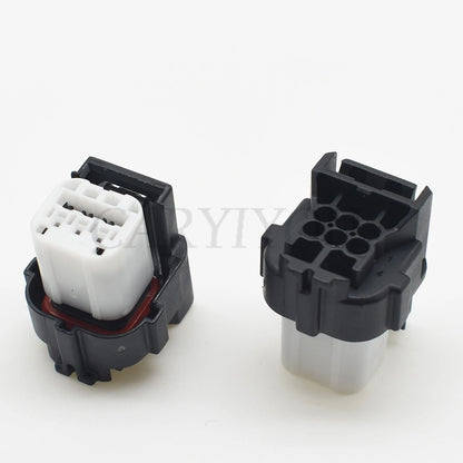 7289-9553-30 Automotive 6-Pin AC Assembly OBD Connector — Small Current Wire Harness Socket Plug