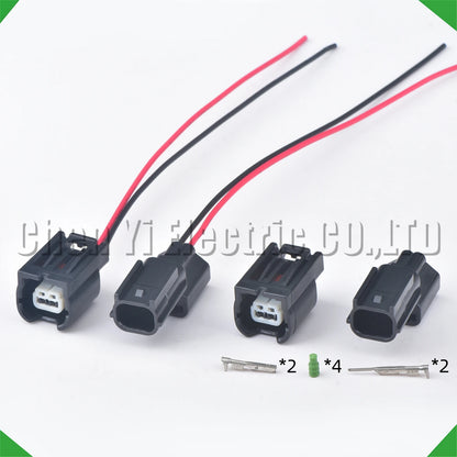 2 Pin ABS Wheel Speed Sensor Connector 7283-2090-30 For Honda Civic