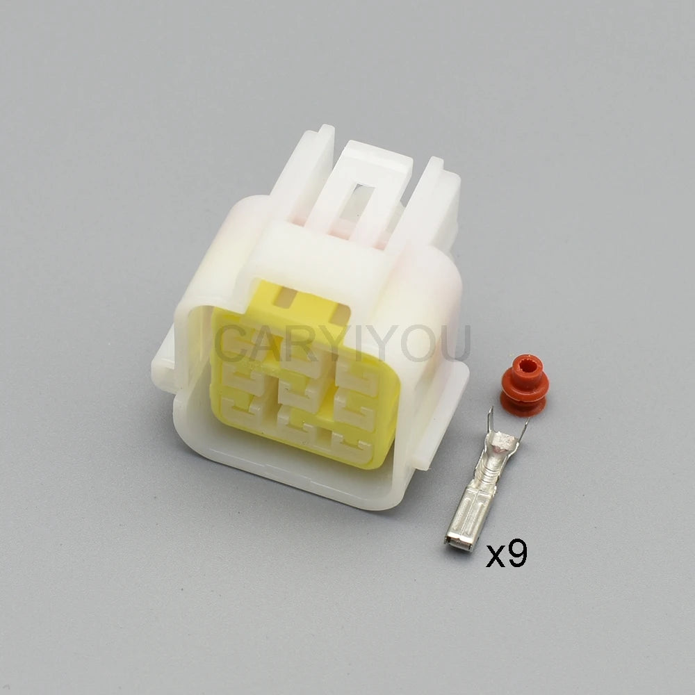 FW-C-9M-B / FW-C-9F-B Automotive 9-Pin 2.3mm Waterproof Connector — Furukawa Male Female Socket for Car