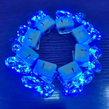 8pcs Fairy Lights String Battery LED Home Decor Lights