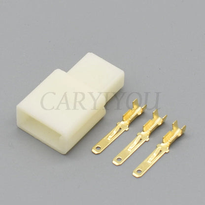 3 Pin 2.8mm Automotive Connector DJ7031-2.8 Brass Terminals with 15cm Pre-Wired Pigtail