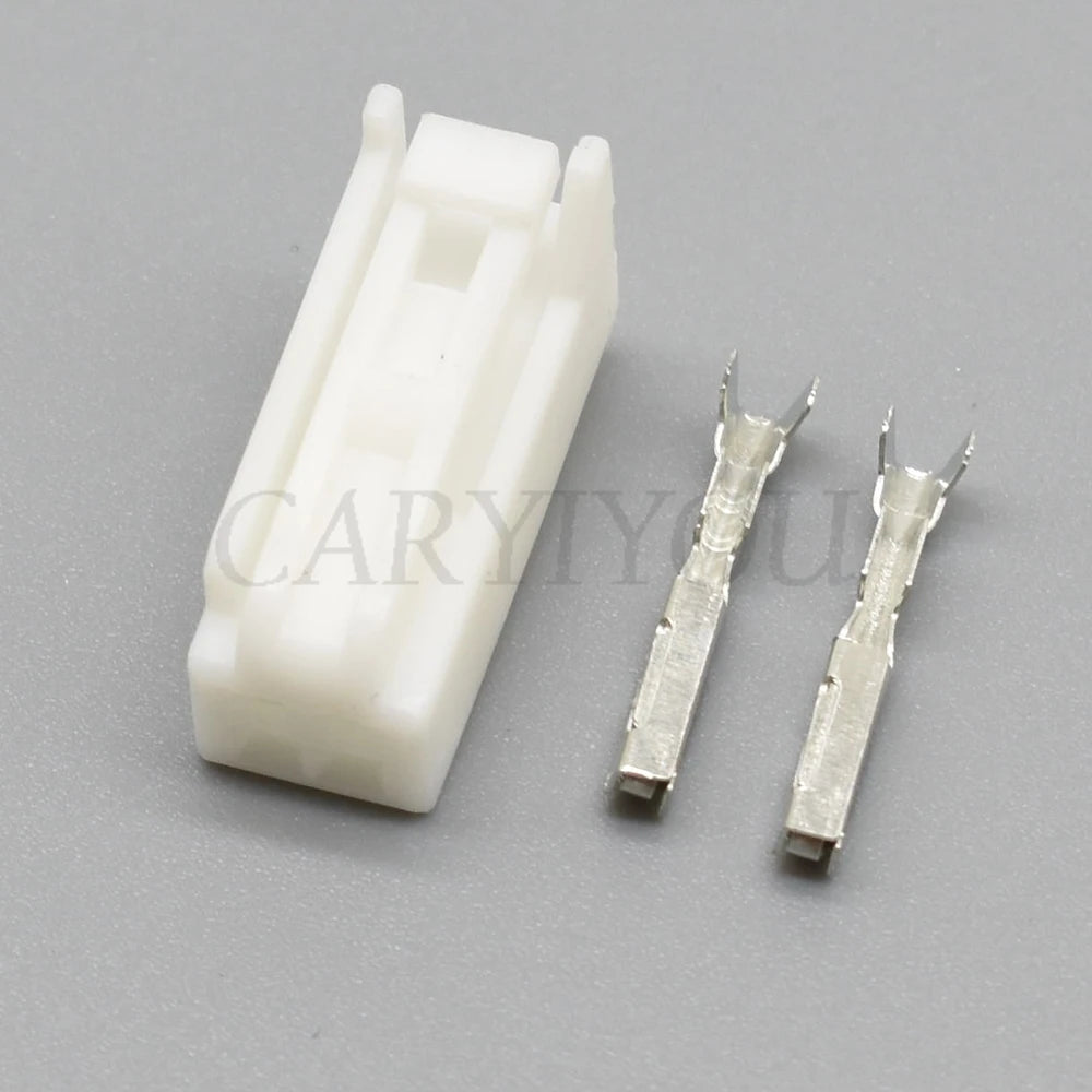 2 Pin 1mm Reader Coil Light Socket Connector 7282-5845 7283-5845 DJ7029YB-1 PA66 for Toyota