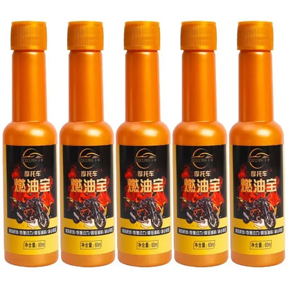 60ml Motorcycle Fuel Additive Electric Scooter Oil Tank Engine Carbon Removal Cleaning Agent Fuel Treasure Combustion Improver