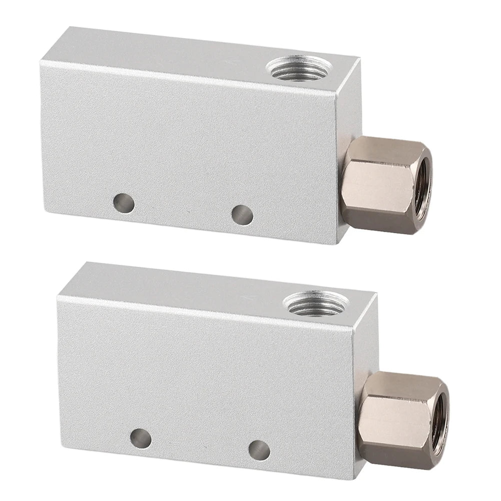 Vacuum Generator Pneumatic Control Valve CV1025 Air Exhaust Ejector Aluminum Alloy Resistant with Threaded Ends