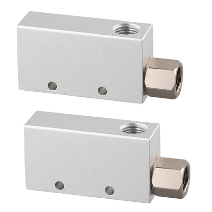 Vacuum Generator Pneumatic Control Valve CV1025 Air Exhaust Ejector Aluminum Alloy Resistant with Threaded Ends