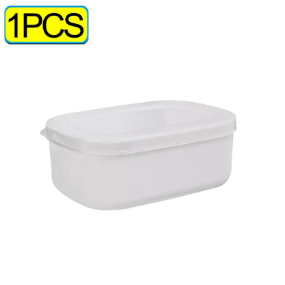 Food Sealed Crisper Refrigerator Food Vegetable Fruit Storage Container Rice Packaging Box Thermostability Kitchen Storage Boxes
