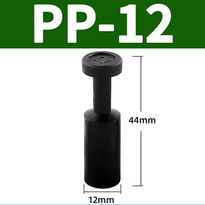 PP PPF Nylon Pneumatic Blanking Plug Hose Tube Push Fit Connector Air Line 4mm 6mm 8mm 10mm 12mm 16mm