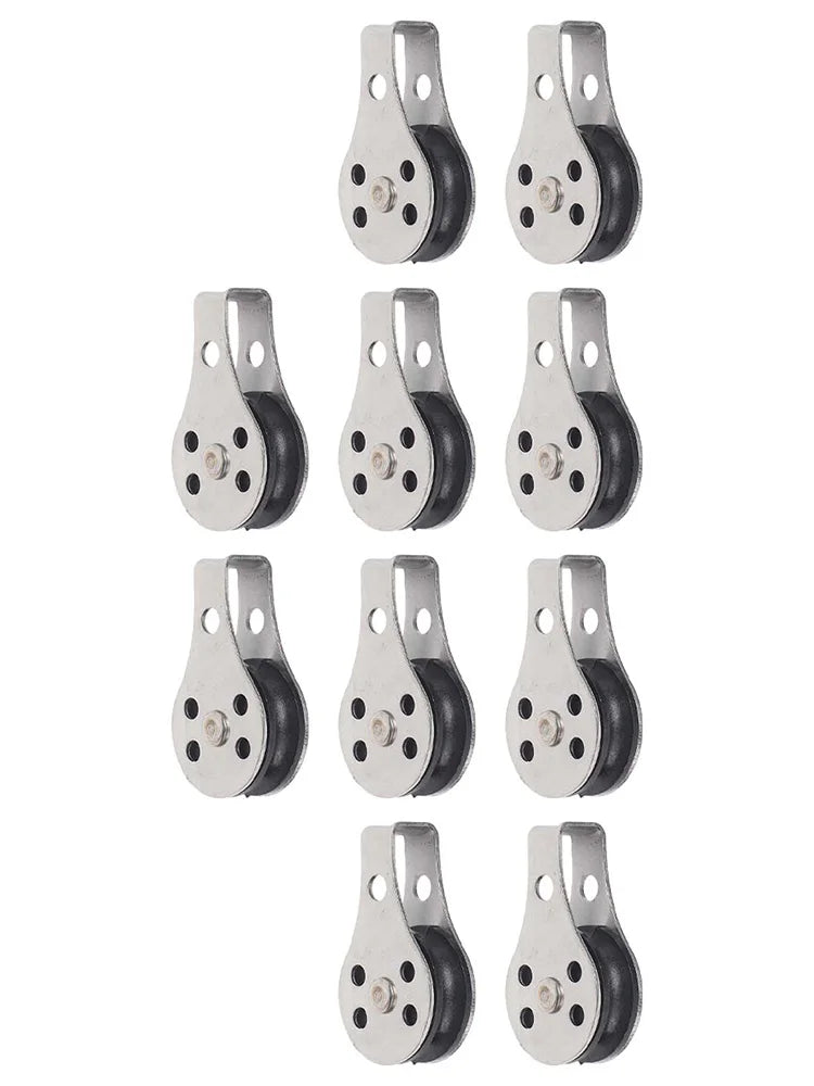 Gear Outdoor Pulley Set Stainless Steel Stainless Steel Pulleys Rust Resistant Material Smooth Operation System