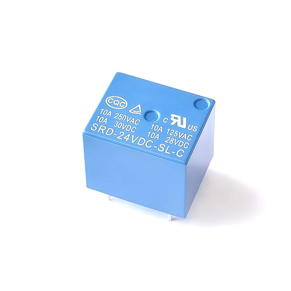 SRD 5V/12V/24V 10A 250VAC 5-Pin Relay Module for Household Appliances and DIY Electronics