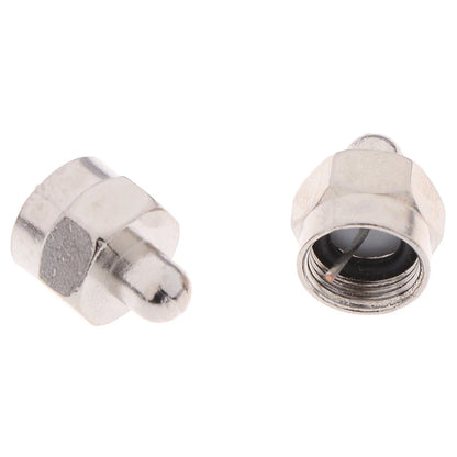 10PCS 75 Ohm F Type Coaxial Male Terminator RF End Cap Connector