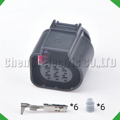 6 Pin Auto Temp Sensor Reversing Radar Throttle Valve Connector Injection Plug 42121700 3B0973813 1J0973713 4H0973713 5N1973206