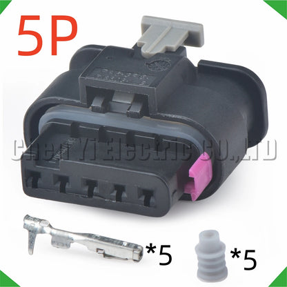 5 Pin Taillights Air Flow Meter Connector 4F0973705 1-2236898-3 for VW Audi