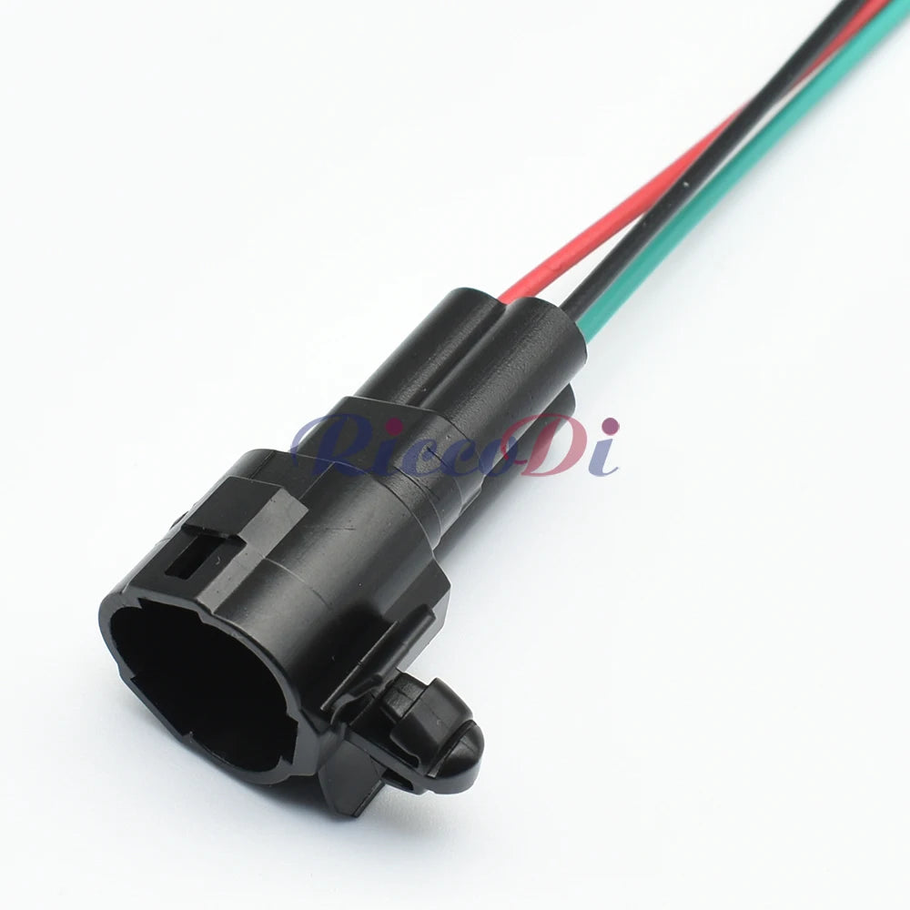 3-Pin 2.2mm MT Sealed Connector 6180-3241 6187-3271 DJ7031F-2 White Male Female Automotive Motorcycle