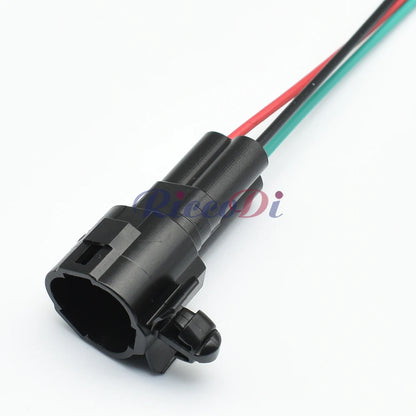 3-Pin 2.2mm MT Sealed Connector 6180-3241 6187-3271 DJ7031F-2 White Male Female Automotive Motorcycle
