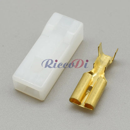 DJ7011-7.8-11/21 1-Pin Unsealed Automotive Connector Plug with Terminal OEM 7123-3010 7122-3010