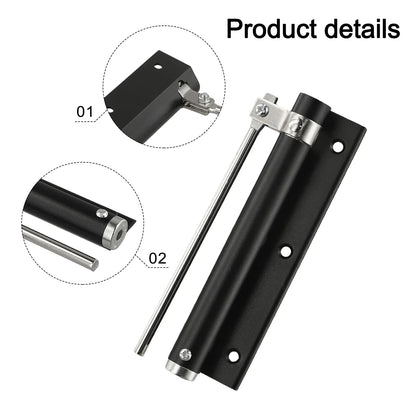 Sliding Door Closer with Automatic Closure Mechanism Hydraulic Functionality for Quiet and Reliable Performance