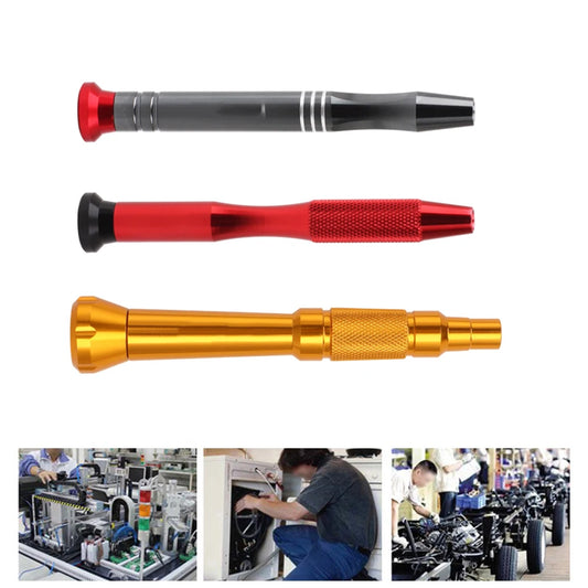 Hex Screwdriver Handle Aluminum Alloy Hex Bit Holder For Electronics Repair Hand Tools Accessories