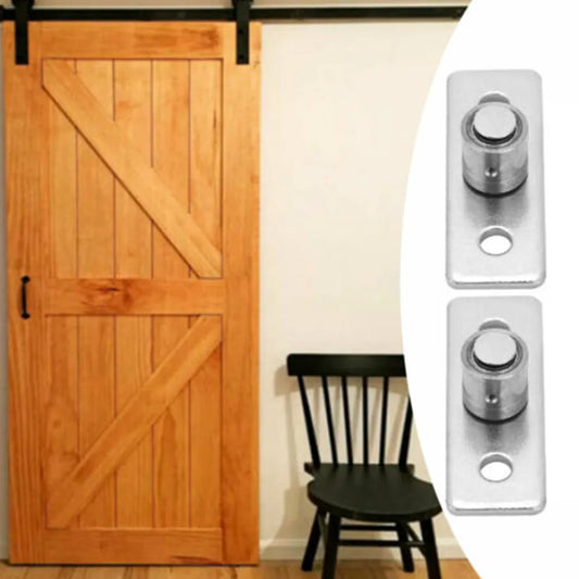 New Practical Home Door Floor Guide Anti-rust Barn Flat High Hardness Sliding Doors Stainless Steel 2 Pcs 2Pcs