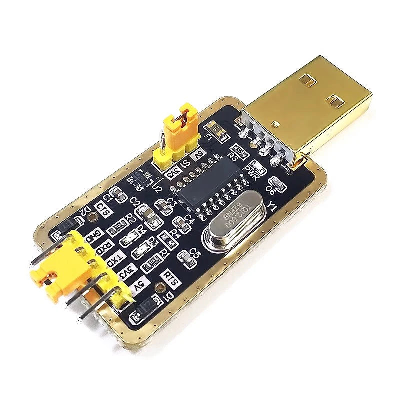 CH340G / FT232RL USB to TTL Serial Adapter Module – 5V/3.3V USB Converter for Arduino
