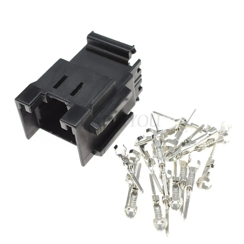 12 Pin Window Lifter Assembly Connector 174058-2 174045-2 DJ7121C-1.2 PA66 Black Socket