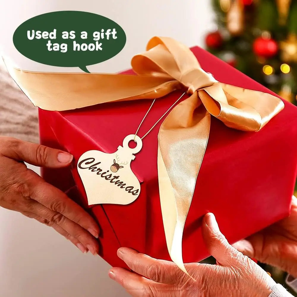 Christmas Tree Ornament Hanger Strings with Snap Locks 20cm