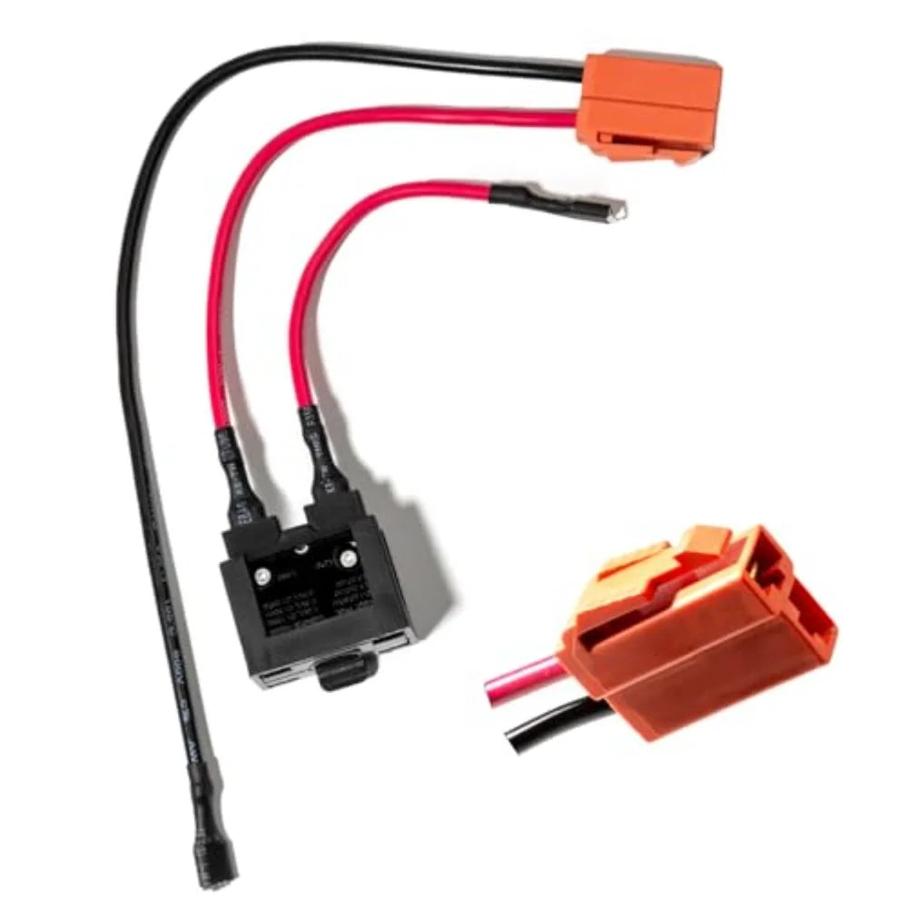 Fuse Battery Harness Ride-On Toy Battery Harness Red black Replacement Battery Harness Connector Accessory Reliable Performance