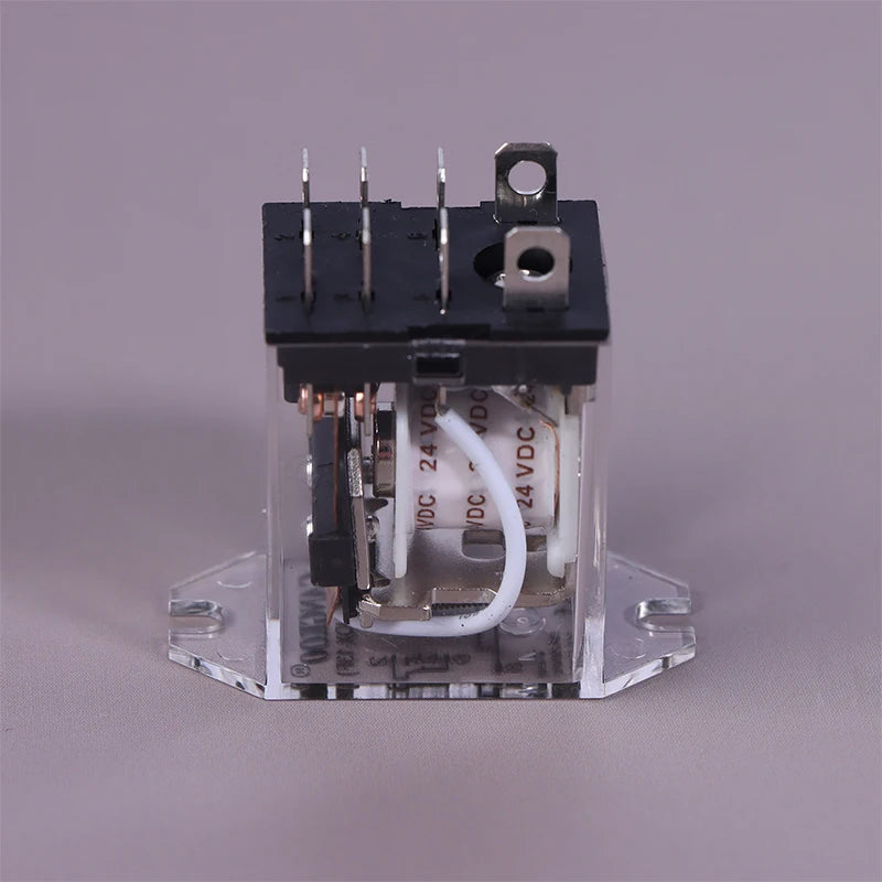 JQX-13F HH62P High Power Relay Coil General DPDT Micro Mini Electromagnetic Relay Switch With Socket Base AC220V DC12V24V