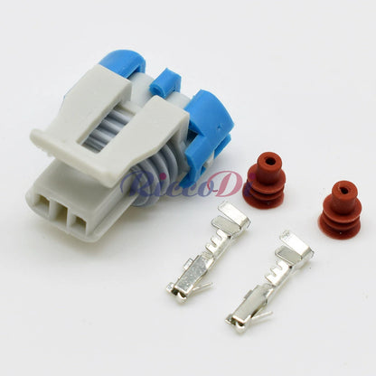 Waterproof 2 Pin Automotive Electric Jet Valve Connector DJ7024B-1.5-21 Male Female Plug