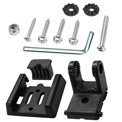 Skimmer Mount Black Transducer Mount 1 Set Included Adjustable Angle Design Marine-grade Material For XNT Sensors
