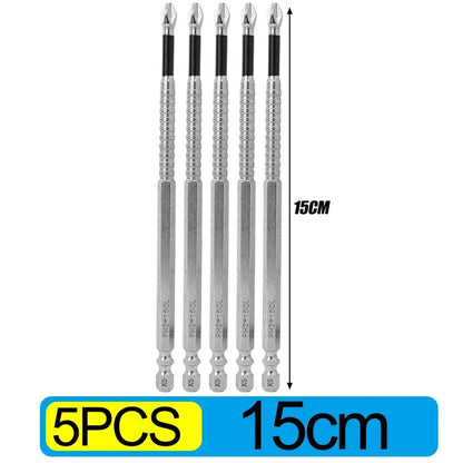 10x Magnetic Screwdriver Bit Set High Hardness Drill Bits