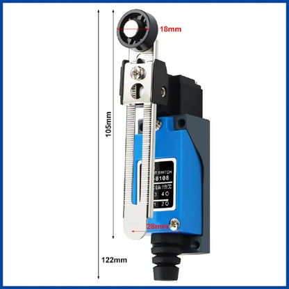 Industrial Limit Switch 250V 5A – Smooth Movement, Strong Collision Resistance