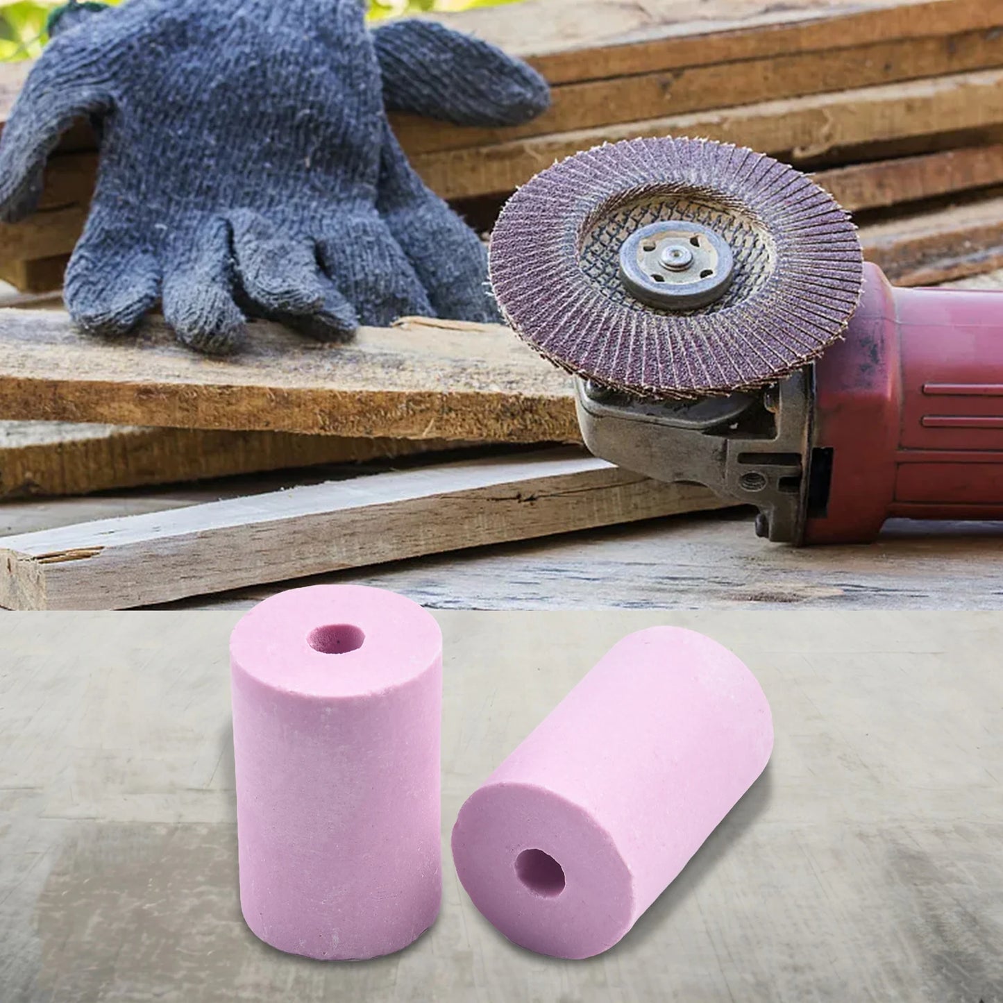 Multi Nozzle Sandblasting Tool Kit with 5 Ceramic Nozzles for Rust and Paint Removal on Metal and Glass with Ergonomic Design