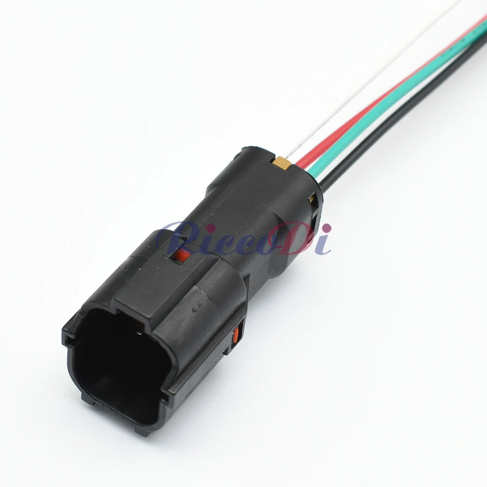 4 Pin 2mm Waterproof Connector 7123-7444 7222-7444-40 DJ7041Y-2 Male Female Automotive Wiring