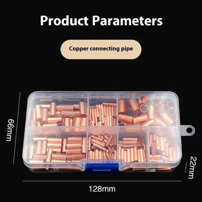 Non-Insulated Butt Terminal Assortment Kit Copper Crimp Connector