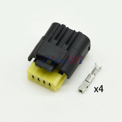 FCI 4 Pin Waterproof Connector 211PL042S0049 211PC042S8021 DJ7047B-1.5 PA66 Male Female