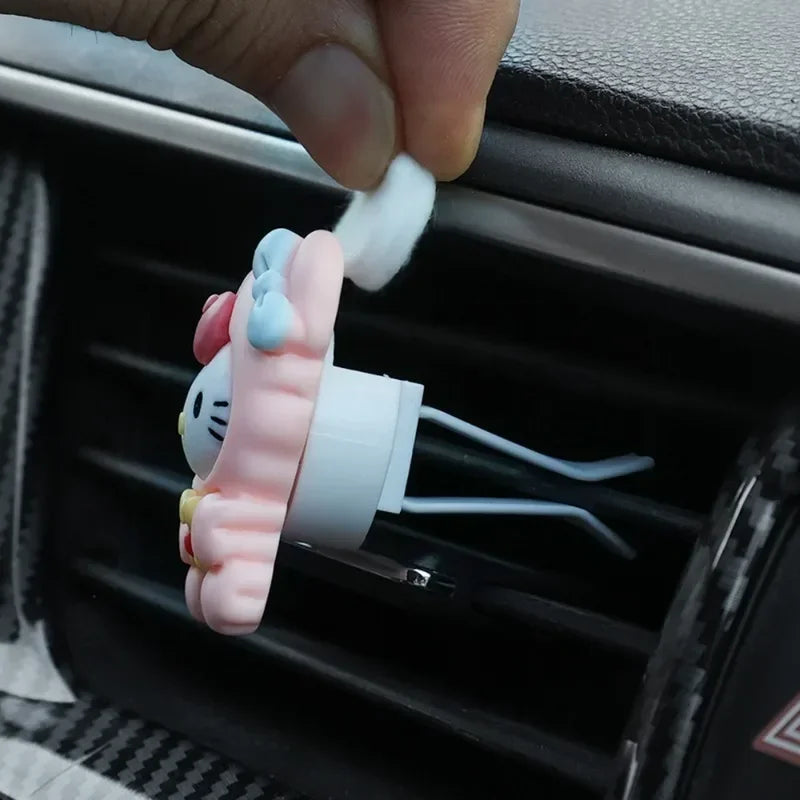 Car Solid Perfume Tablets Air Vent Perfume Refill 5 Flavor Air Freshener Car Interior  Perfume Diffuser Tablet Accessories