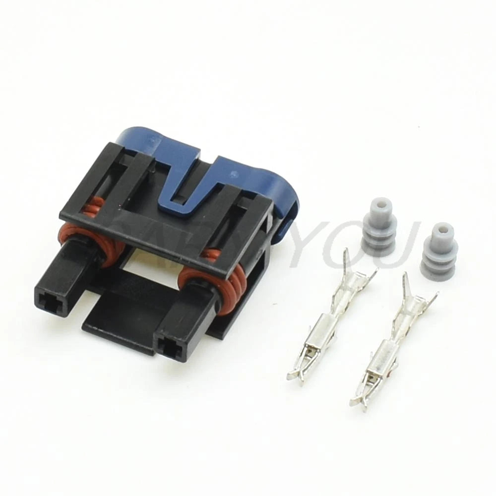 2-Pin 1.5mm Waterproof Connector DJ70231A-1.5-21 Male Female with Terminals Automotive Wiring