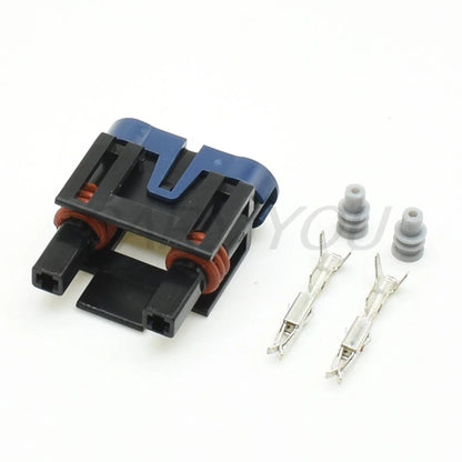 2-Pin 1.5mm Waterproof Connector DJ70231A-1.5-21 Male Female with Terminals Automotive Wiring
