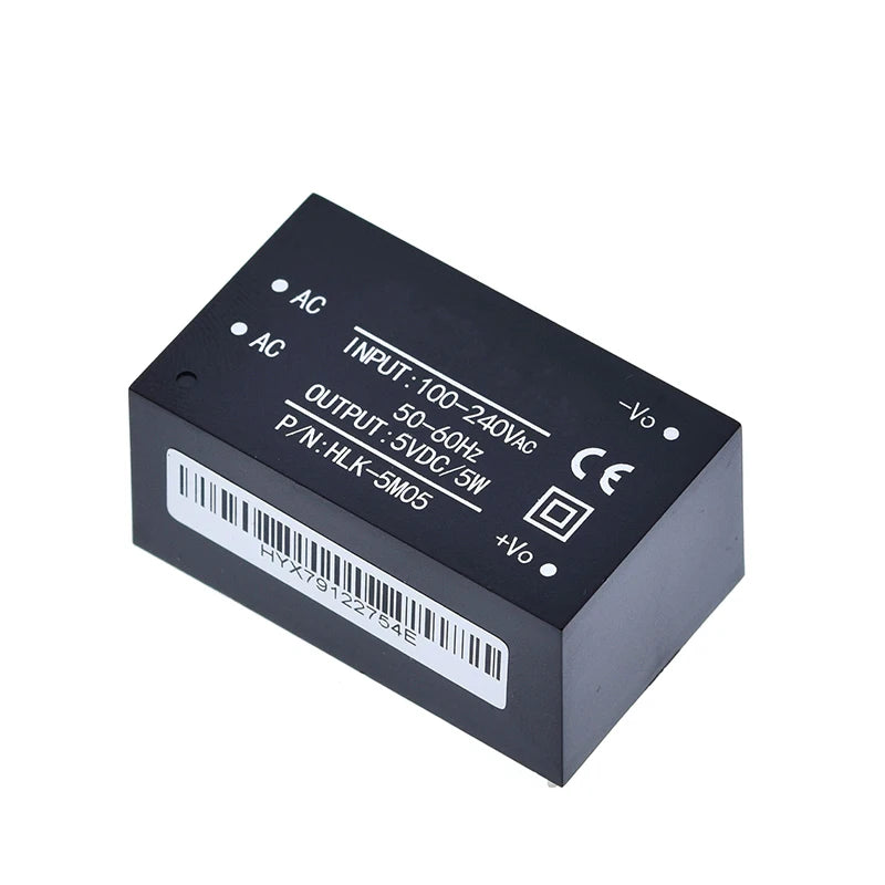 HLK Series AC-DC Mini Power Supply Module 220V to 3.3V/5V/12V for Smart Home and DIY Electronics