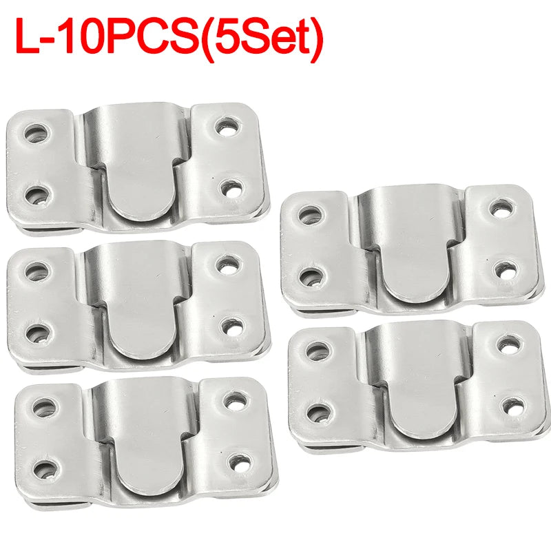Picture Frame Hooks Stainless Steel Wall Hanger 30/2PCS