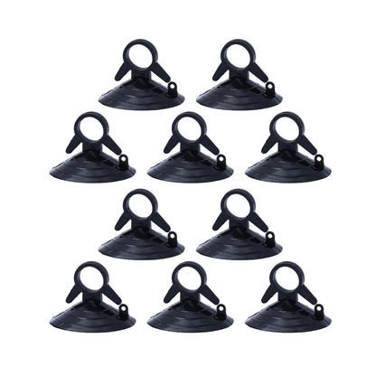 30/10Pcs Car Sun Visor Suction Cups Dovetail Front Gear Sun Visor Suction Cups Transparent PVC Suction Cups Car Decoration