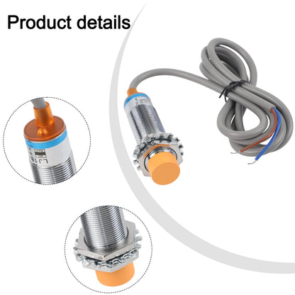LJ18A3-8-J/EZ AC 90-250V 2-Wire Inductive Proximity Sensor Switch with 8mm Sensing Distance for Metal Object Detection