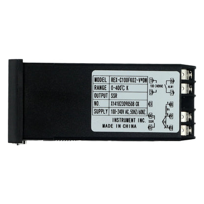 Comprehensive PID Controller Kit REX C100 For SSR 40DA and K Thermocouple for Effective Temperature Management