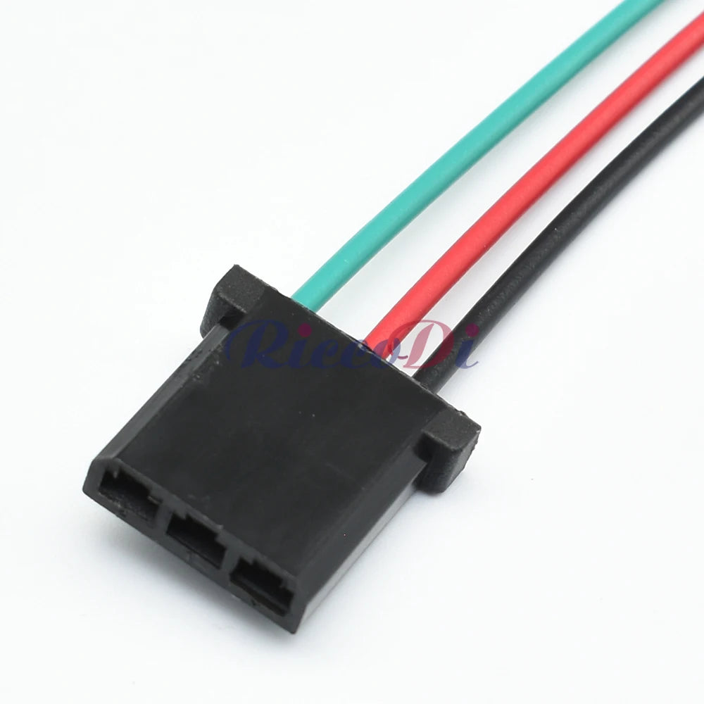 3 Pin Female Unsealed Automotive Wiring Harness Connector Plug 311906231B with Terminals 925015-1
