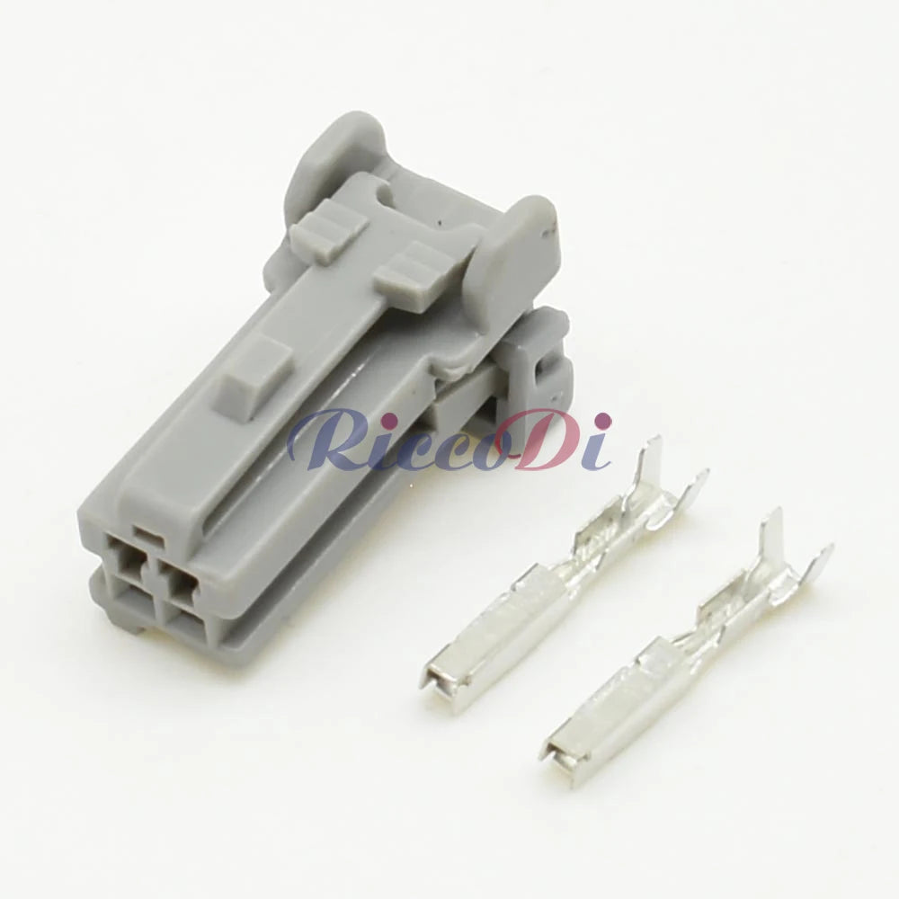 2-Pin 1.2mm Waterproof Connector DJ7026A-1.2-21 Female with Terminals Automotive Wiring Harness